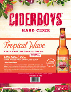 Ciderboys Tropical Wave Sell Sheet
