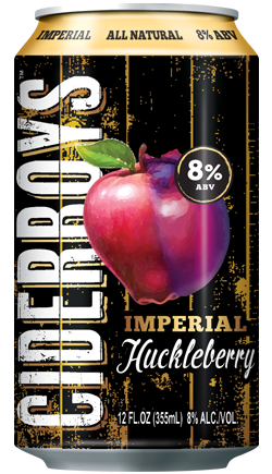 Ciderboys Imperial Huckleberry bottle