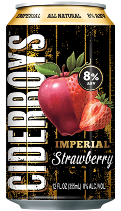 Ciderboys Imperial Strawberry bottle