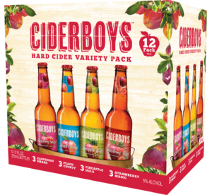 Ciderboys Hard Cider Variety Pack 12 Bottles Summer